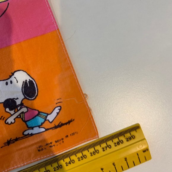 RARE LOT OF 3 VINTAGE (1959, 1970) SNOOPY HANDKERCHIEFS - Picture 15 of 15